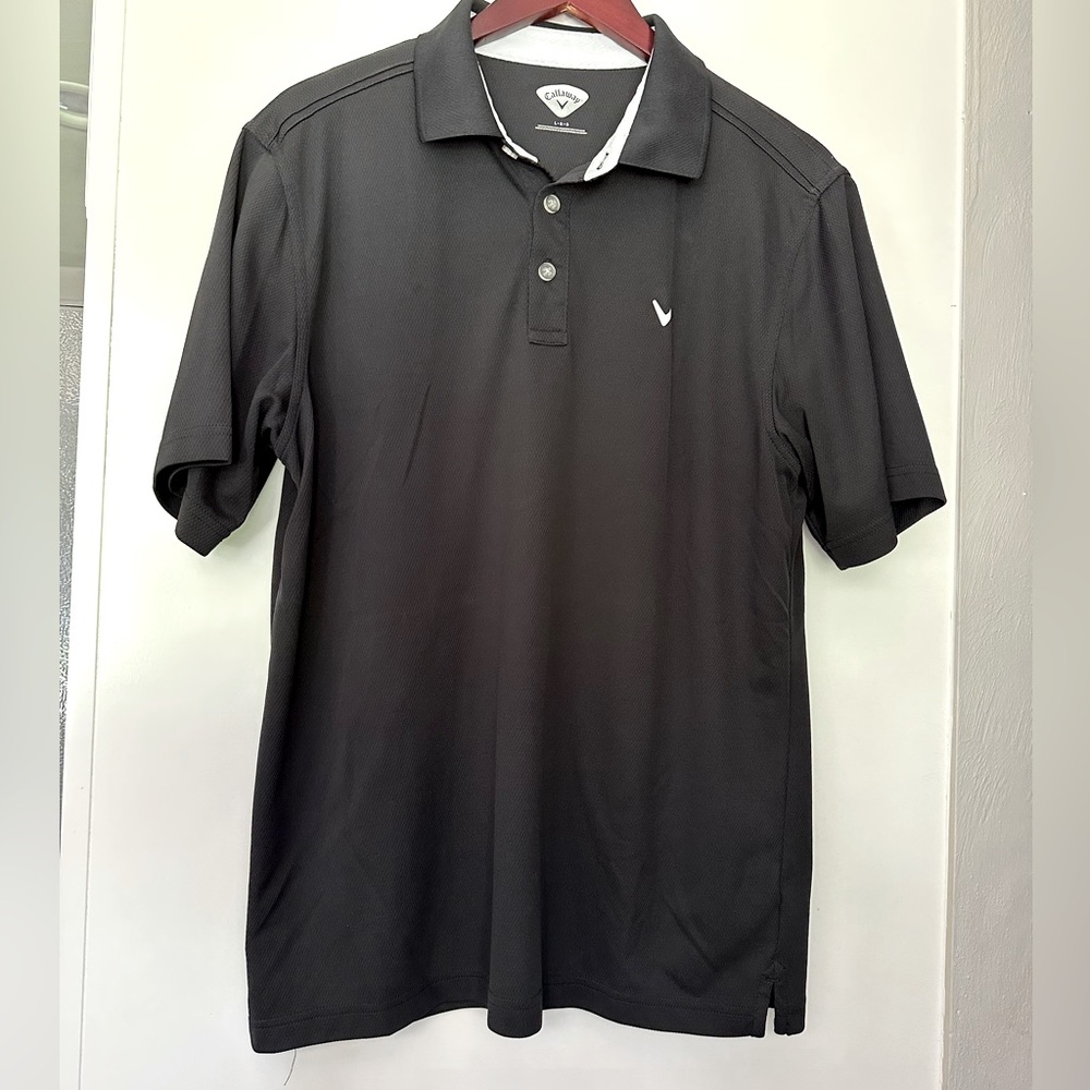 Callaway Men’s Black Golf Polo